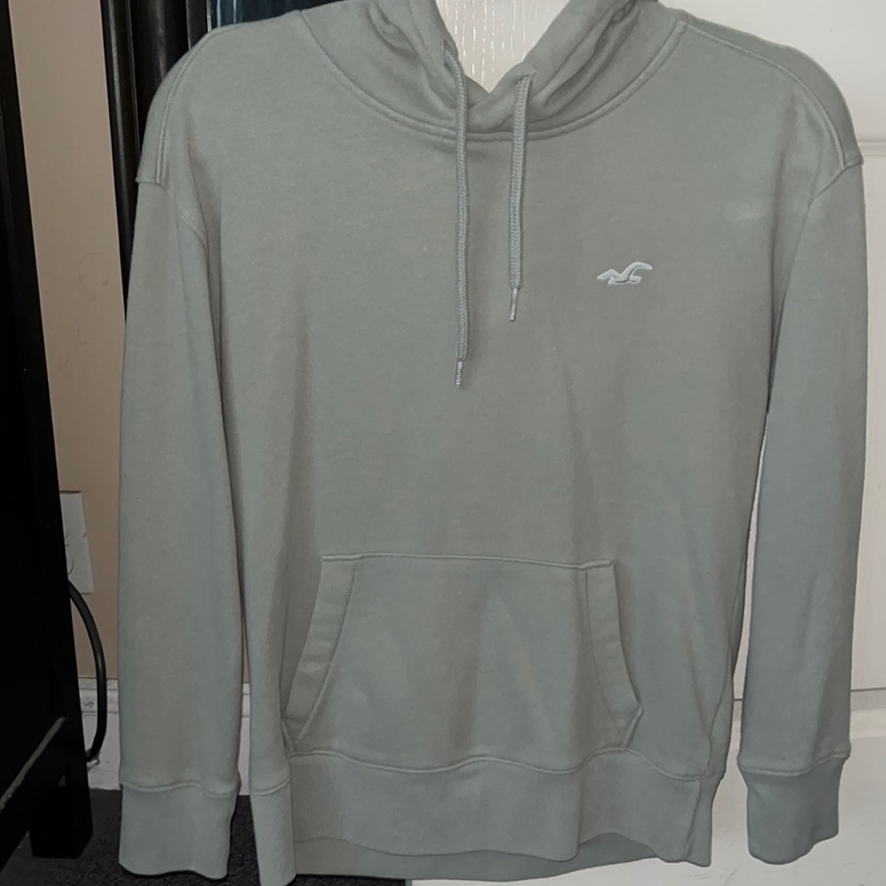 Hollister mint green hoodie